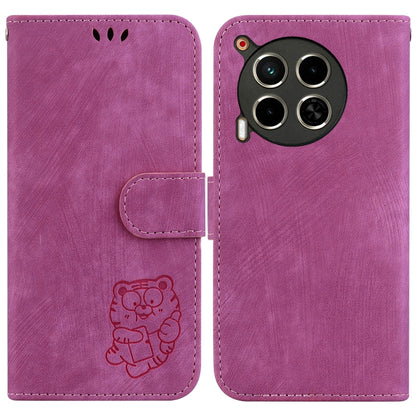 Little Tiger Embossed Leather Phone Case, For Tecno Pop 10 / Spark Go 2 4G, For Tecno Camon 40 Pro 4G, For Tecno Camon 40, For Tecno Pop 9 5G / Spark 30C 5G, For Tecno Camon 30S / Camon 30S Pro, For Tecno Spark 30 Pro, For Tecno Spark 30 4G            ...