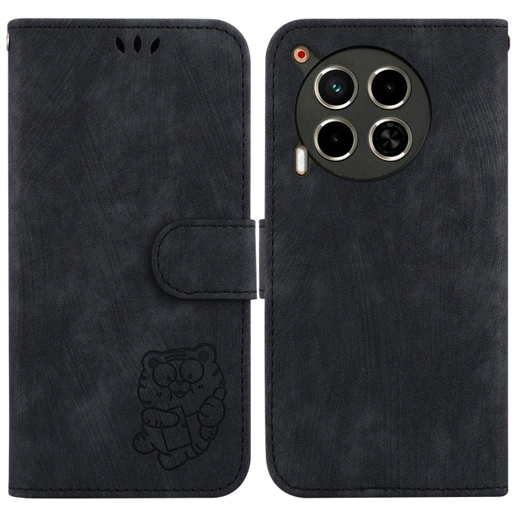 Little Tiger Embossed Leather Phone Case, For Tecno Pop 10 / Spark Go 2 4G, For Tecno Camon 40 Pro 4G, For Tecno Camon 40, For Tecno Pop 9 5G / Spark 30C 5G, For Tecno Camon 30S / Camon 30S Pro, For Tecno Spark 30 Pro, For Tecno Spark 30 4G            ...