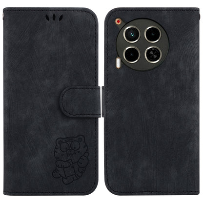 Little Tiger Embossed Leather Phone Case, For Tecno Pop 10 / Spark Go 2 4G, For Tecno Camon 40 Pro 4G, For Tecno Camon 40, For Tecno Pop 9 5G / Spark 30C 5G, For Tecno Camon 30S / Camon 30S Pro, For Tecno Spark 30 Pro, For Tecno Spark 30 4G            ...