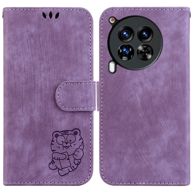 Little Tiger Embossed Leather Phone Case, For Tecno Pop 10 / Spark Go 2 4G, For Tecno Camon 40 Pro 4G, For Tecno Camon 40, For Tecno Pop 9 5G / Spark 30C 5G, For Tecno Camon 30S / Camon 30S Pro, For Tecno Spark 30 Pro, For Tecno Spark 30 4G            ...