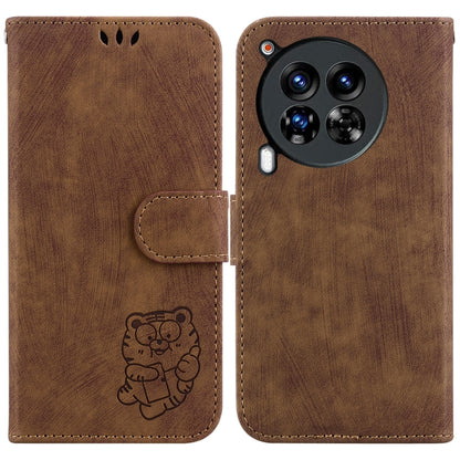 Little Tiger Embossed Leather Phone Case, For Tecno Pop 10 / Spark Go 2 4G, For Tecno Camon 40 Pro 4G, For Tecno Camon 40, For Tecno Pop 9 5G / Spark 30C 5G, For Tecno Camon 30S / Camon 30S Pro, For Tecno Spark 30 Pro, For Tecno Spark 30 4G            ...