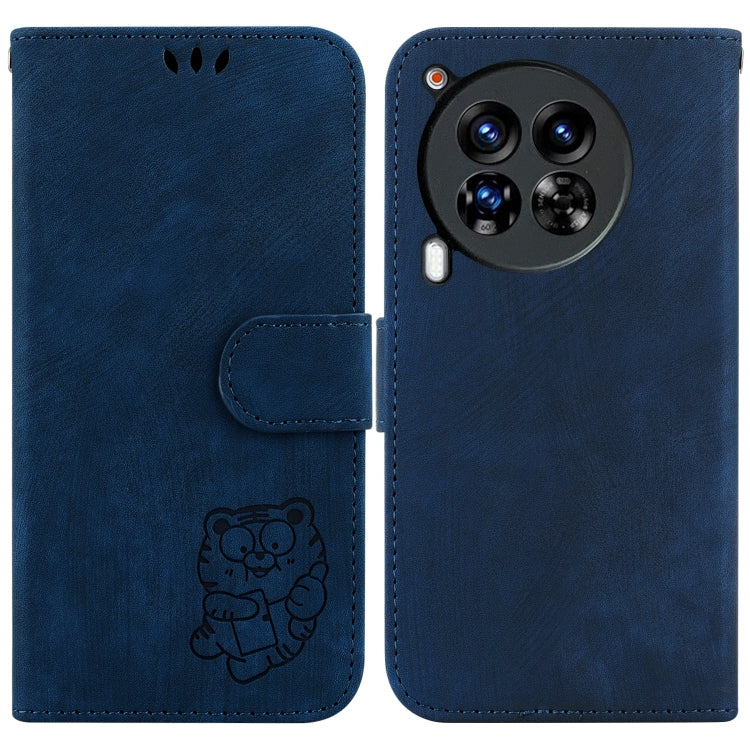 Little Tiger Embossed Leather Phone Case, For Tecno Pop 10 / Spark Go 2 4G, For Tecno Camon 40 Pro 4G, For Tecno Camon 40, For Tecno Pop 9 5G / Spark 30C 5G, For Tecno Camon 30S / Camon 30S Pro, For Tecno Spark 30 Pro, For Tecno Spark 30 4G            ...