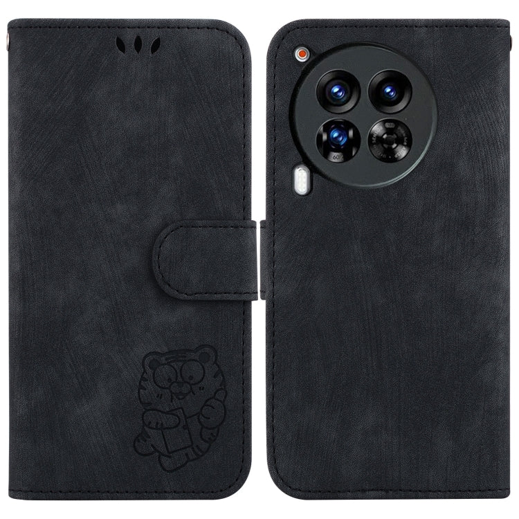Little Tiger Embossed Leather Phone Case, For Tecno Pop 10 / Spark Go 2 4G, For Tecno Camon 40 Pro 4G, For Tecno Camon 40, For Tecno Pop 9 5G / Spark 30C 5G, For Tecno Camon 30S / Camon 30S Pro, For Tecno Spark 30 Pro, For Tecno Spark 30 4G            ...