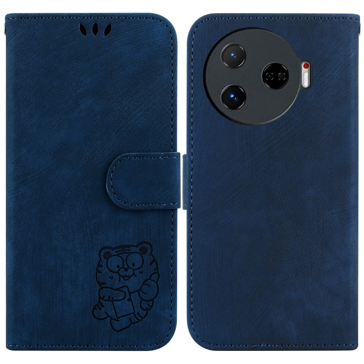 Little Tiger Embossed Leather Phone Case, For Tecno Pop 10 / Spark Go 2 4G, For Tecno Camon 40 Pro 4G, For Tecno Camon 40, For Tecno Pop 9 5G / Spark 30C 5G, For Tecno Camon 30S / Camon 30S Pro, For Tecno Spark 30 Pro, For Tecno Spark 30 4G            ...