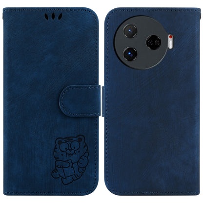 Little Tiger Embossed Leather Phone Case, For Tecno Pop 10 / Spark Go 2 4G, For Tecno Camon 40 Pro 4G, For Tecno Camon 40, For Tecno Pop 9 5G / Spark 30C 5G, For Tecno Camon 30S / Camon 30S Pro, For Tecno Spark 30 Pro, For Tecno Spark 30 4G            ...