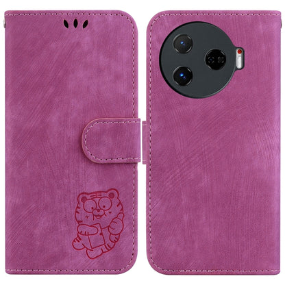Little Tiger Embossed Leather Phone Case, For Tecno Pop 10 / Spark Go 2 4G, For Tecno Camon 40 Pro 4G, For Tecno Camon 40, For Tecno Pop 9 5G / Spark 30C 5G, For Tecno Camon 30S / Camon 30S Pro, For Tecno Spark 30 Pro, For Tecno Spark 30 4G            ...