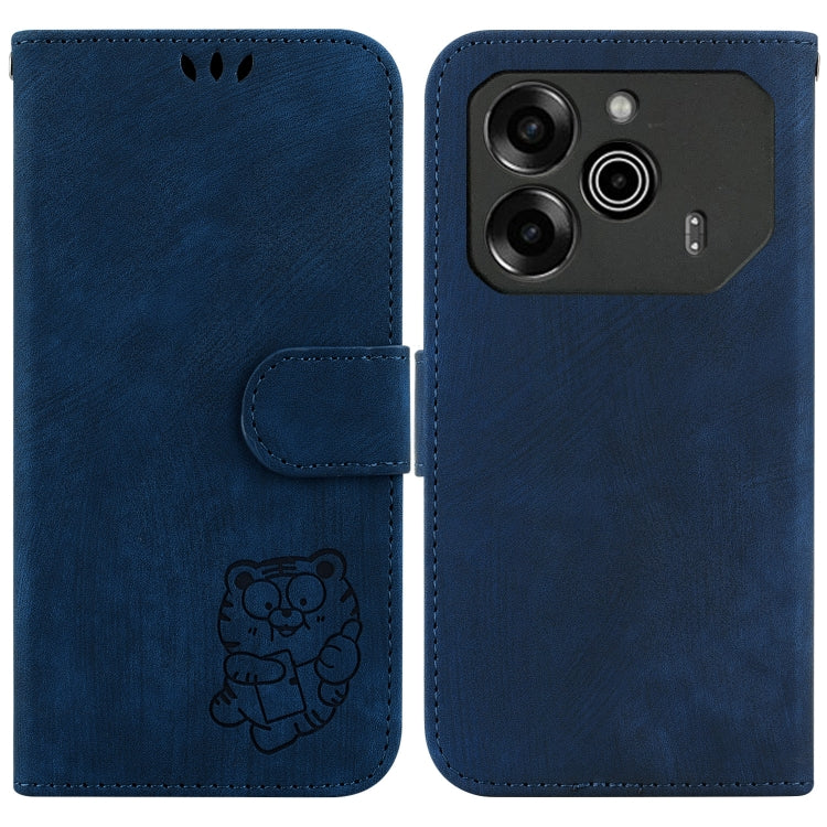 Little Tiger Embossed Leather Phone Case, For Tecno Pop 10 / Spark Go 2 4G, For Tecno Camon 40 Pro 4G, For Tecno Camon 40, For Tecno Pop 9 5G / Spark 30C 5G, For Tecno Camon 30S / Camon 30S Pro, For Tecno Spark 30 Pro, For Tecno Spark 30 4G            ...