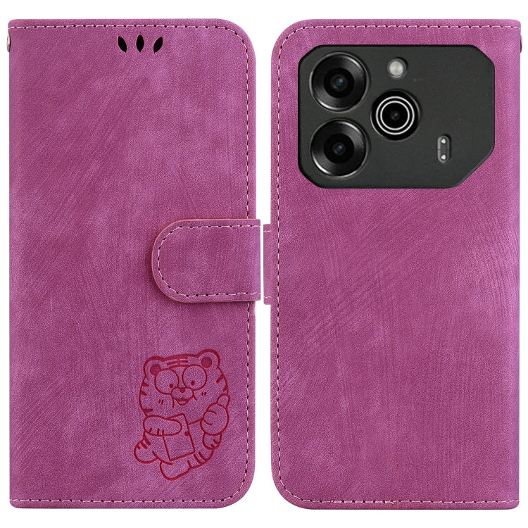 Little Tiger Embossed Leather Phone Case, For Tecno Pop 10 / Spark Go 2 4G, For Tecno Camon 40 Pro 4G, For Tecno Camon 40, For Tecno Pop 9 5G / Spark 30C 5G, For Tecno Camon 30S / Camon 30S Pro, For Tecno Spark 30 Pro, For Tecno Spark 30 4G            ...