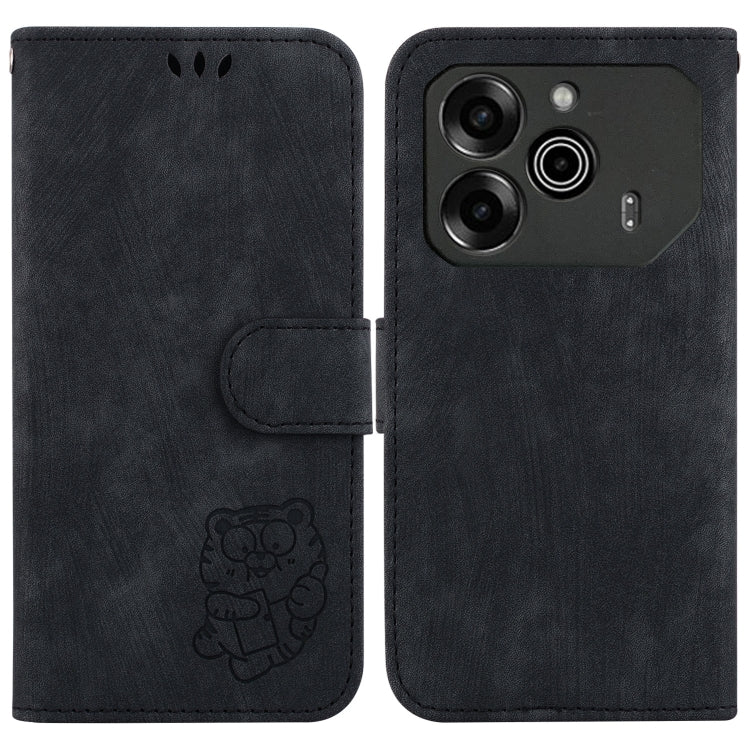 Little Tiger Embossed Leather Phone Case, For Tecno Pop 10 / Spark Go 2 4G, For Tecno Camon 40 Pro 4G, For Tecno Camon 40, For Tecno Pop 9 5G / Spark 30C 5G, For Tecno Camon 30S / Camon 30S Pro, For Tecno Spark 30 Pro, For Tecno Spark 30 4G            ...