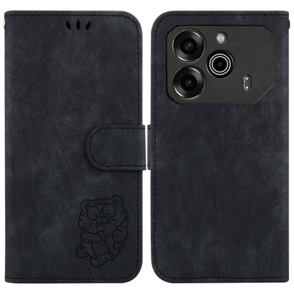Little Tiger Embossed Leather Phone Case, For Tecno Pop 10 / Spark Go 2 4G, For Tecno Camon 40 Pro 4G, For Tecno Camon 40, For Tecno Pop 9 5G / Spark 30C 5G, For Tecno Camon 30S / Camon 30S Pro, For Tecno Spark 30 Pro, For Tecno Spark 30 4G            ...
