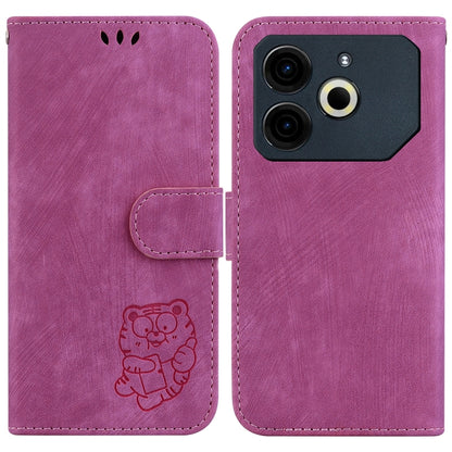 Little Tiger Embossed Leather Phone Case, For Tecno Pop 10 / Spark Go 2 4G, For Tecno Camon 40 Pro 4G, For Tecno Camon 40, For Tecno Pop 9 5G / Spark 30C 5G, For Tecno Camon 30S / Camon 30S Pro, For Tecno Spark 30 Pro, For Tecno Spark 30 4G            ...