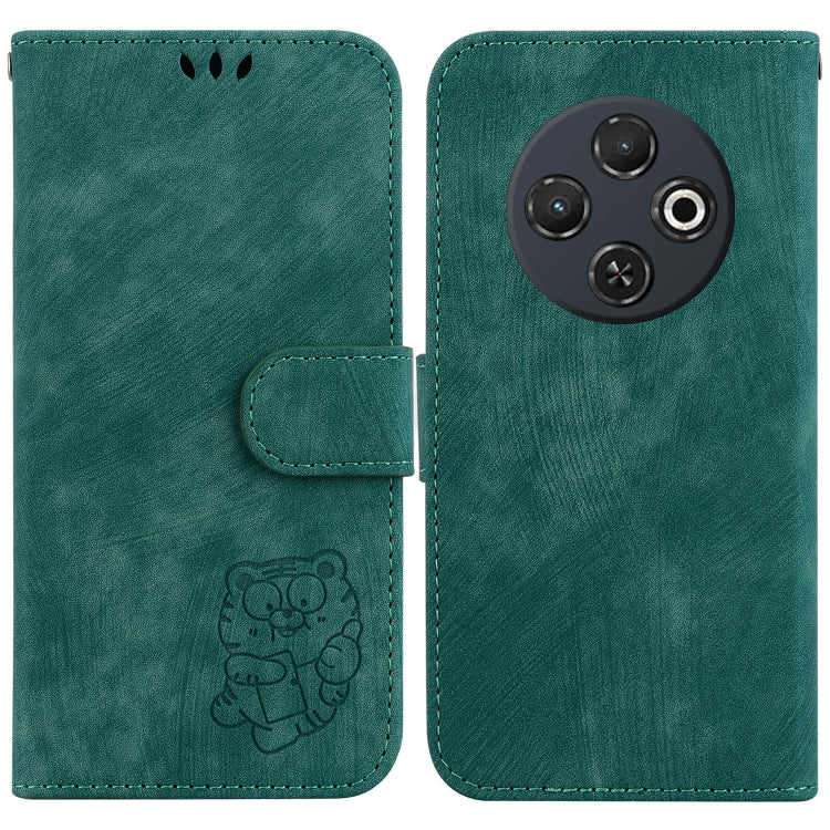 Little Tiger Embossed Leather Phone Case, For Tecno Pop 10 / Spark Go 2 4G, For Tecno Camon 40 Pro 4G, For Tecno Camon 40, For Tecno Pop 9 5G / Spark 30C 5G, For Tecno Camon 30S / Camon 30S Pro, For Tecno Spark 30 Pro, For Tecno Spark 30 4G            ...
