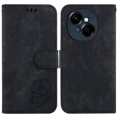 Little Tiger Embossed Leather Phone Case, For Tecno Pop 10 / Spark Go 2 4G, For Tecno Camon 40 Pro 4G, For Tecno Camon 40, For Tecno Pop 9 5G / Spark 30C 5G, For Tecno Camon 30S / Camon 30S Pro, For Tecno Spark 30 Pro, For Tecno Spark 30 4G            ...