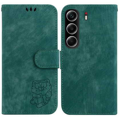 Little Tiger Embossed Leather Phone Case, For Tecno Pop 10 / Spark Go 2 4G, For Tecno Camon 40 Pro 4G, For Tecno Camon 40, For Tecno Pop 9 5G / Spark 30C 5G, For Tecno Camon 30S / Camon 30S Pro, For Tecno Spark 30 Pro, For Tecno Spark 30 4G            ...