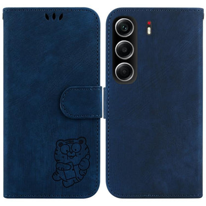 Little Tiger Embossed Leather Phone Case, For Tecno Pop 10 / Spark Go 2 4G, For Tecno Camon 40 Pro 4G, For Tecno Camon 40, For Tecno Pop 9 5G / Spark 30C 5G, For Tecno Camon 30S / Camon 30S Pro, For Tecno Spark 30 Pro, For Tecno Spark 30 4G            ...