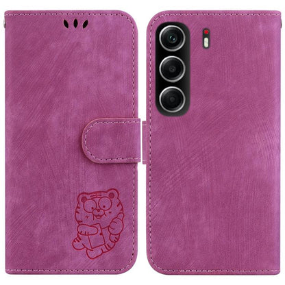 Little Tiger Embossed Leather Phone Case, For Tecno Pop 10 / Spark Go 2 4G, For Tecno Camon 40 Pro 4G, For Tecno Camon 40, For Tecno Pop 9 5G / Spark 30C 5G, For Tecno Camon 30S / Camon 30S Pro, For Tecno Spark 30 Pro, For Tecno Spark 30 4G            ...