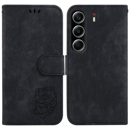 Little Tiger Embossed Leather Phone Case, For Tecno Pop 10 / Spark Go 2 4G, For Tecno Camon 40 Pro 4G, For Tecno Camon 40, For Tecno Pop 9 5G / Spark 30C 5G, For Tecno Camon 30S / Camon 30S Pro, For Tecno Spark 30 Pro, For Tecno Spark 30 4G            ...