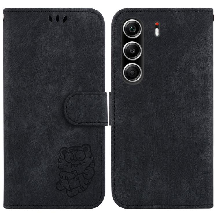 Little Tiger Embossed Leather Phone Case, For Tecno Pop 10 / Spark Go 2 4G, For Tecno Camon 40 Pro 4G, For Tecno Camon 40, For Tecno Pop 9 5G / Spark 30C 5G, For Tecno Camon 30S / Camon 30S Pro, For Tecno Spark 30 Pro, For Tecno Spark 30 4G            ...