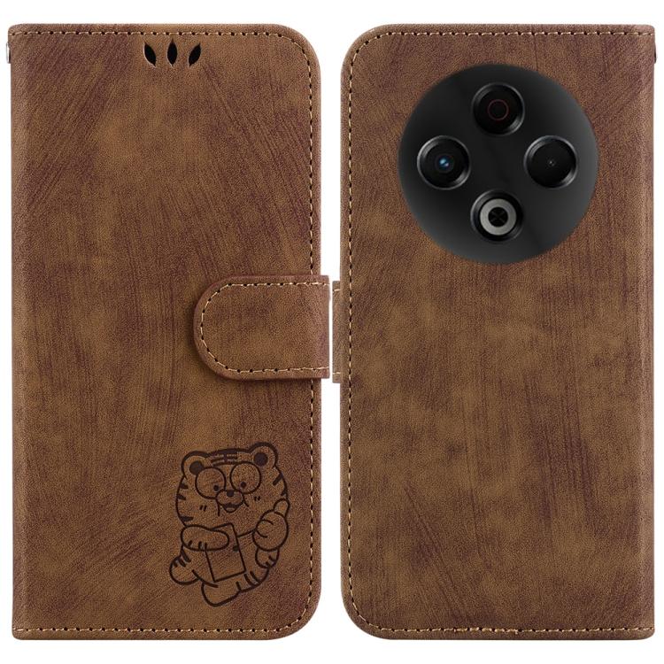 Little Tiger Embossed Leather Phone Case, For Tecno Pop 10 / Spark Go 2 4G, For Tecno Camon 40 Pro 4G, For Tecno Camon 40, For Tecno Pop 9 5G / Spark 30C 5G, For Tecno Camon 30S / Camon 30S Pro, For Tecno Spark 30 Pro, For Tecno Spark 30 4G            ...