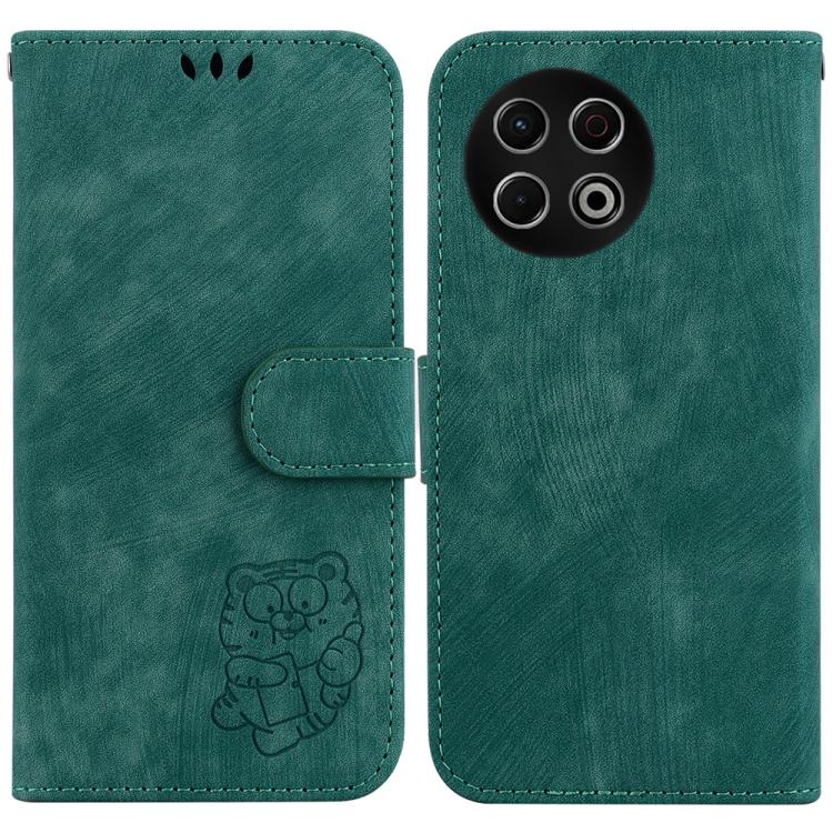 Little Tiger Embossed Leather Phone Case, For Tecno Pop 10 / Spark Go 2 4G, For Tecno Camon 40 Pro 4G, For Tecno Camon 40, For Tecno Pop 9 5G / Spark 30C 5G, For Tecno Camon 30S / Camon 30S Pro, For Tecno Spark 30 Pro, For Tecno Spark 30 4G            ...