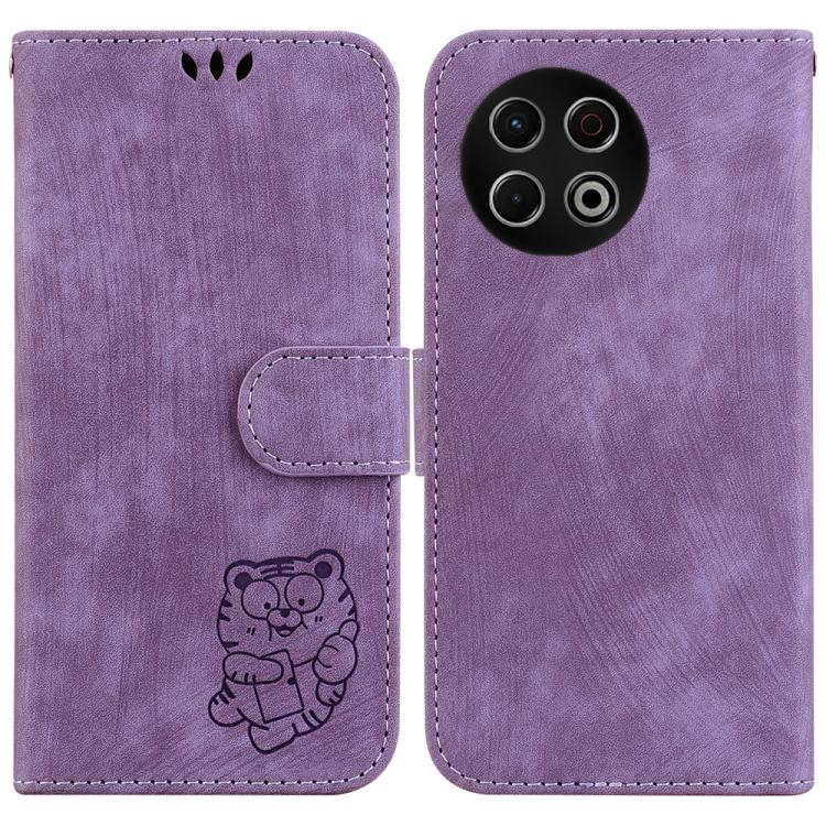 Little Tiger Embossed Leather Phone Case, For Tecno Pop 10 / Spark Go 2 4G, For Tecno Camon 40 Pro 4G, For Tecno Camon 40, For Tecno Pop 9 5G / Spark 30C 5G, For Tecno Camon 30S / Camon 30S Pro, For Tecno Spark 30 Pro, For Tecno Spark 30 4G            ...