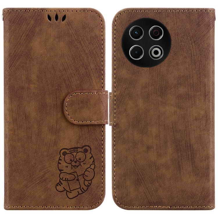 Little Tiger Embossed Leather Phone Case, For Tecno Pop 10 / Spark Go 2 4G, For Tecno Camon 40 Pro 4G, For Tecno Camon 40, For Tecno Pop 9 5G / Spark 30C 5G, For Tecno Camon 30S / Camon 30S Pro, For Tecno Spark 30 Pro, For Tecno Spark 30 4G            ...