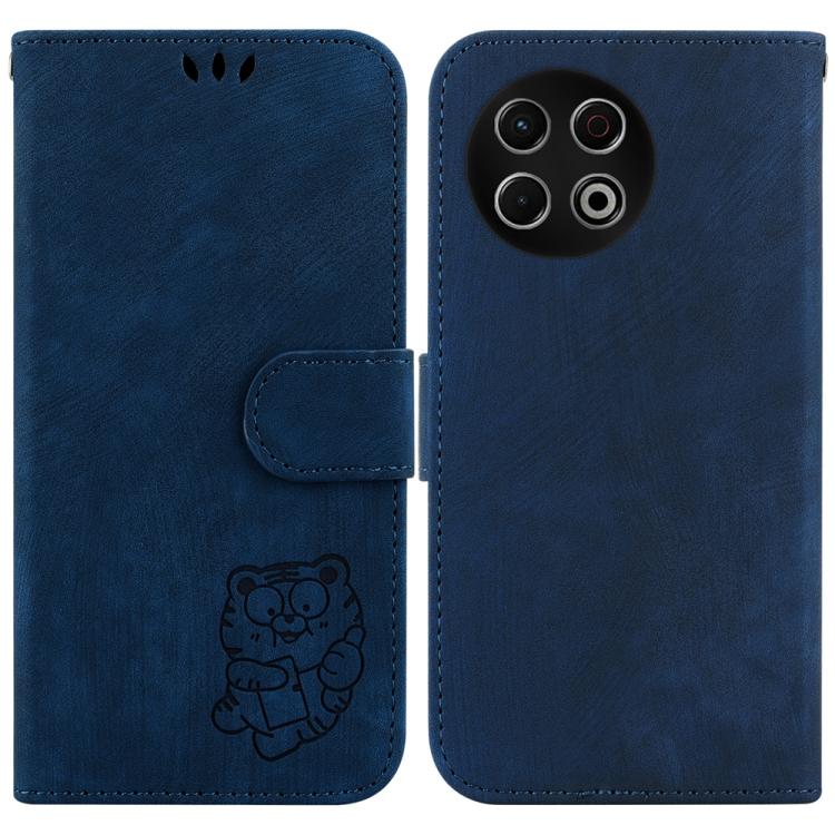 Little Tiger Embossed Leather Phone Case, For Tecno Pop 10 / Spark Go 2 4G, For Tecno Camon 40 Pro 4G, For Tecno Camon 40, For Tecno Pop 9 5G / Spark 30C 5G, For Tecno Camon 30S / Camon 30S Pro, For Tecno Spark 30 Pro, For Tecno Spark 30 4G            ...