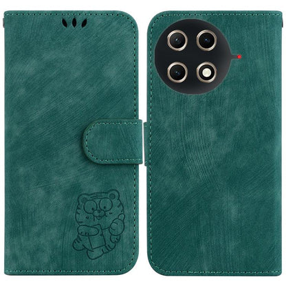 Little Tiger Embossed Leather Phone Case, For Tecno Pop 10 / Spark Go 2 4G, For Tecno Camon 40 Pro 4G, For Tecno Camon 40, For Tecno Pop 9 5G / Spark 30C 5G, For Tecno Camon 30S / Camon 30S Pro, For Tecno Spark 30 Pro, For Tecno Spark 30 4G            ...