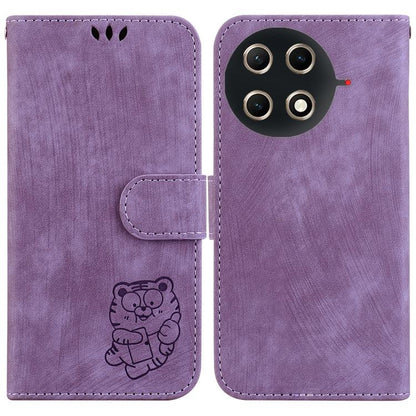 Little Tiger Embossed Leather Phone Case, For Tecno Pop 10 / Spark Go 2 4G, For Tecno Camon 40 Pro 4G, For Tecno Camon 40, For Tecno Pop 9 5G / Spark 30C 5G, For Tecno Camon 30S / Camon 30S Pro, For Tecno Spark 30 Pro, For Tecno Spark 30 4G            ...