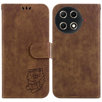 Little Tiger Embossed Leather Phone Case, For Tecno Pop 10 / Spark Go 2 4G, For Tecno Camon 40 Pro 4G, For Tecno Camon 40, For Tecno Pop 9 5G / Spark 30C 5G, For Tecno Camon 30S / Camon 30S Pro, For Tecno Spark 30 Pro, For Tecno Spark 30 4G            ...