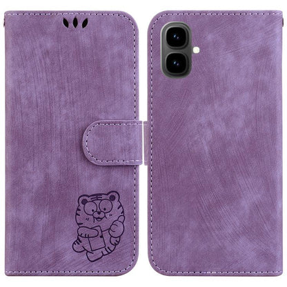 Little Tiger Embossed Leather Phone Case, For Tecno Pop 10 / Spark Go 2 4G, For Tecno Camon 40 Pro 4G, For Tecno Camon 40, For Tecno Pop 9 5G / Spark 30C 5G, For Tecno Camon 30S / Camon 30S Pro, For Tecno Spark 30 Pro, For Tecno Spark 30 4G            ...