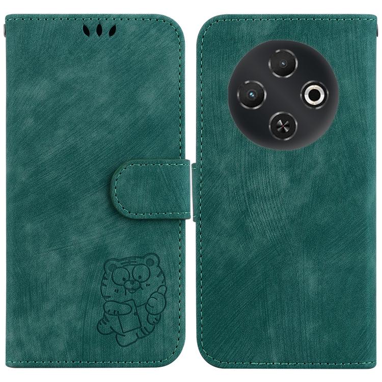 Little Tiger Embossed Leather Phone Case, For Tecno Pop 10 / Spark Go 2 4G, For Tecno Camon 40 Pro 4G, For Tecno Camon 40, For Tecno Pop 9 5G / Spark 30C 5G, For Tecno Camon 30S / Camon 30S Pro, For Tecno Spark 30 Pro, For Tecno Spark 30 4G            ...