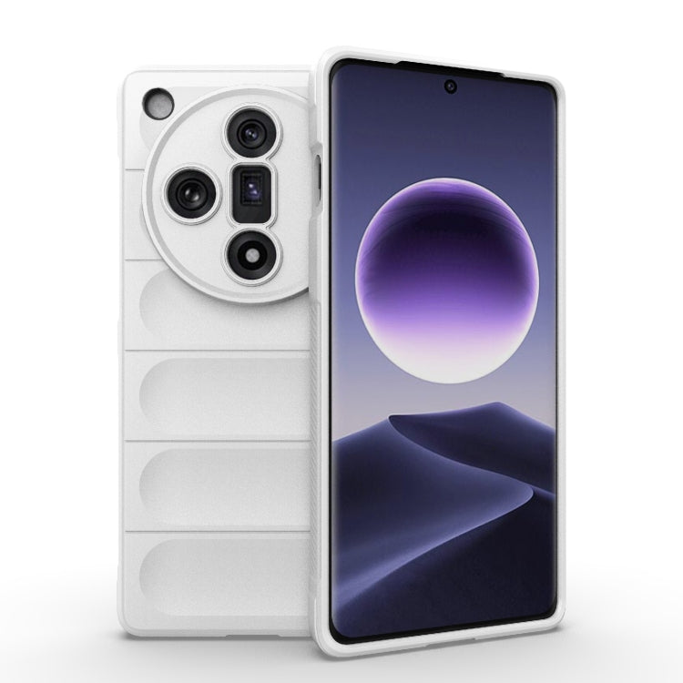 Étui de téléphone Magic Shield en TPU + flanelle, Pour OPPO Find X7 Ultra 5G, Pour OPPO A58 4G Global, Pour OPPO Reno10 5G Global, Pour OPPO A78 4G Global, Pour OPPO Find X8 Pro 5G, Pour OPPO A79 5G Global