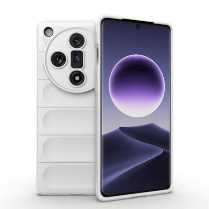 Étui de téléphone Magic Shield en TPU + flanelle, Pour OPPO Find X7 Ultra 5G, Pour OPPO A58 4G Global, Pour OPPO Reno10 5G Global, Pour OPPO A78 4G Global, Pour OPPO Find X8 Pro 5G, Pour OPPO A79 5G Global