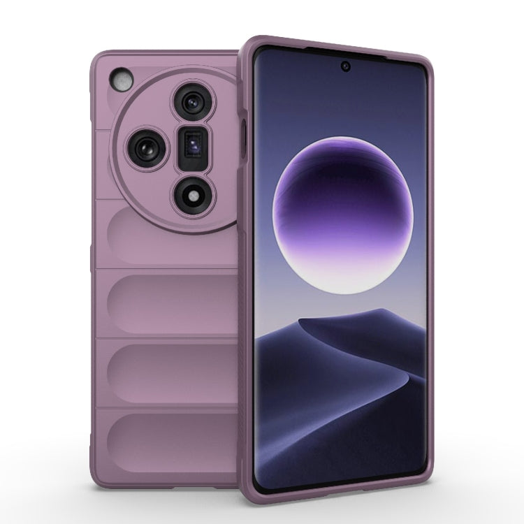 Étui de téléphone Magic Shield en TPU + flanelle, Pour OPPO Find X7 Ultra 5G, Pour OPPO A58 4G Global, Pour OPPO Reno10 5G Global, Pour OPPO A78 4G Global, Pour OPPO Find X8 Pro 5G, Pour OPPO A79 5G Global