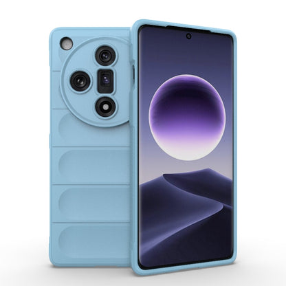 Étui de téléphone Magic Shield en TPU + flanelle, Pour OPPO Find X7 Ultra 5G, Pour OPPO A58 4G Global, Pour OPPO Reno10 5G Global, Pour OPPO A78 4G Global, Pour OPPO Find X8 Pro 5G, Pour OPPO A79 5G Global