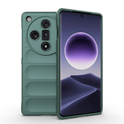 Étui de téléphone Magic Shield en TPU + flanelle, Pour OPPO Find X7 Ultra 5G, Pour OPPO A58 4G Global, Pour OPPO Reno10 5G Global, Pour OPPO A78 4G Global, Pour OPPO Find X8 Pro 5G, Pour OPPO A79 5G Global