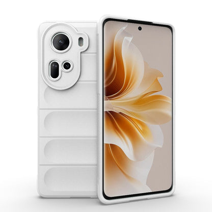 Étui de téléphone Magic Shield en TPU + flanelle, Pour OPPO Find X7 Ultra 5G, Pour OPPO A58 4G Global, Pour OPPO Reno10 5G Global, Pour OPPO A78 4G Global, Pour OPPO Find X8 Pro 5G, Pour OPPO A79 5G Global