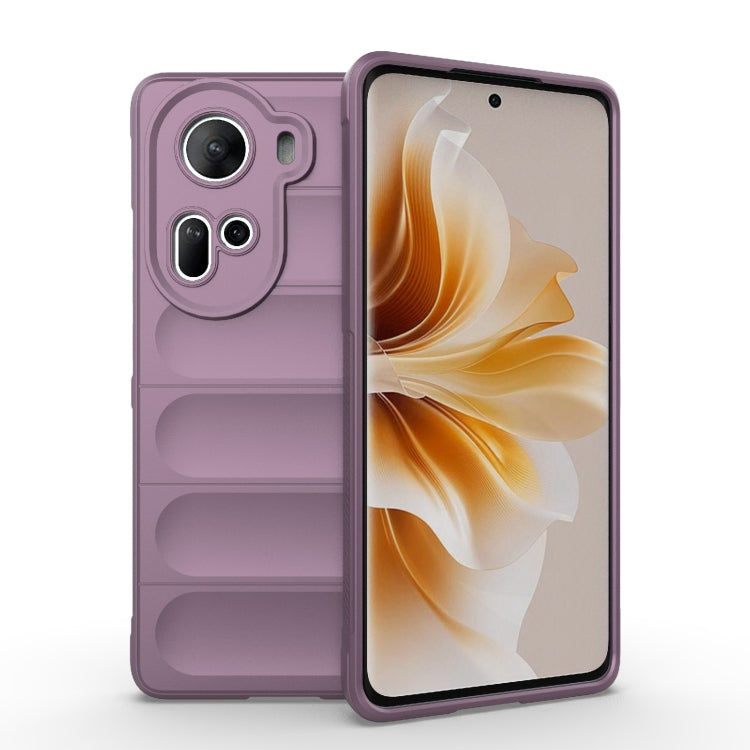 Étui de téléphone Magic Shield en TPU + flanelle, Pour OPPO Find X7 Ultra 5G, Pour OPPO A58 4G Global, Pour OPPO Reno10 5G Global, Pour OPPO A78 4G Global, Pour OPPO Find X8 Pro 5G, Pour OPPO A79 5G Global