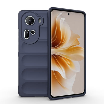 Étui de téléphone Magic Shield en TPU + flanelle, Pour OPPO Find X7 Ultra 5G, Pour OPPO A58 4G Global, Pour OPPO Reno10 5G Global, Pour OPPO A78 4G Global, Pour OPPO Find X8 Pro 5G, Pour OPPO A79 5G Global