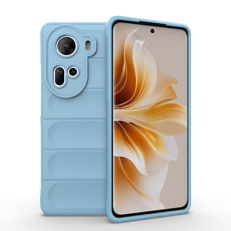 Étui de téléphone Magic Shield en TPU + flanelle, Pour OPPO Find X7 Ultra 5G, Pour OPPO A58 4G Global, Pour OPPO Reno10 5G Global, Pour OPPO A78 4G Global, Pour OPPO Find X8 Pro 5G, Pour OPPO A79 5G Global
