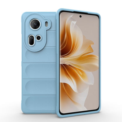 Étui de téléphone Magic Shield en TPU + flanelle, Pour OPPO Find X7 Ultra 5G, Pour OPPO A58 4G Global, Pour OPPO Reno10 5G Global, Pour OPPO A78 4G Global, Pour OPPO Find X8 Pro 5G, Pour OPPO A79 5G Global