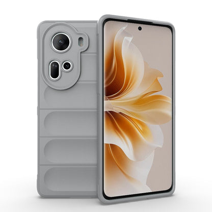 Étui de téléphone Magic Shield en TPU + flanelle, Pour OPPO Find X7 Ultra 5G, Pour OPPO A58 4G Global, Pour OPPO Reno10 5G Global, Pour OPPO A78 4G Global, Pour OPPO Find X8 Pro 5G, Pour OPPO A79 5G Global