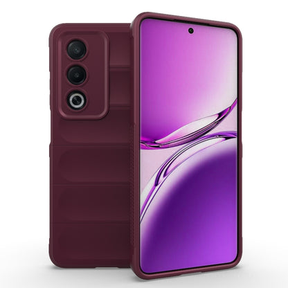 Magic Shield TPU + Flannel Phone Case, For OPPO A3X 5G India, For OPPO Reno12 F 5G Global, For OPPO A3 Pro India, For OPPO Reno12 Pro Global, For OPPO Reno12 Global, For OPPO A3 Pro 5G / F27 Pro+, For OPPO Reno11 F 5G Global, For OPPO Find X7 5G       ...