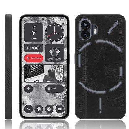 Cow Pattern Sewing Back Cover Phone Case, For Nothing Phone 3a Lite, For Nothing Phone 3a, For Nothing Phone 3a Pro, For Nothing CMF Phone 1, For Nothing Phone 2a, For Nothing Phone 2