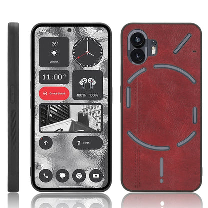 Cow Pattern Sewing Back Cover Phone Case, For Nothing Phone 3a Lite, For Nothing Phone 3a, For Nothing Phone 3a Pro, For Nothing CMF Phone 1, For Nothing Phone 2a, For Nothing Phone 2