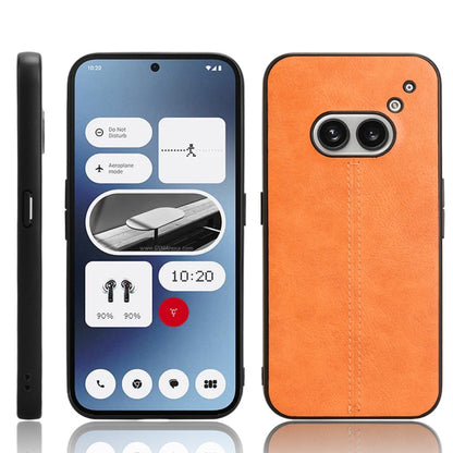 Cow Pattern Sewing Back Cover Phone Case, For Nothing Phone 3a Lite, For Nothing Phone 3a, For Nothing Phone 3a Pro, For Nothing CMF Phone 1, For Nothing Phone 2a, For Nothing Phone 2