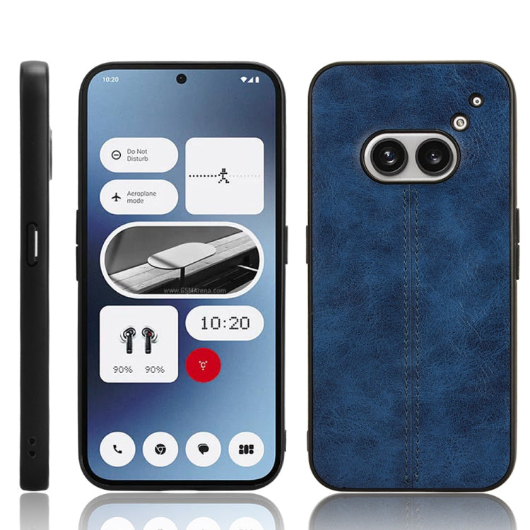 Cow Pattern Sewing Back Cover Phone Case, For Nothing Phone 3a Lite, For Nothing Phone 3a, For Nothing Phone 3a Pro, For Nothing CMF Phone 1, For Nothing Phone 2a, For Nothing Phone 2