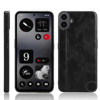 Cow Pattern Sewing Back Cover Phone Case, For Nothing Phone 3a Lite, For Nothing Phone 3a, For Nothing Phone 3a Pro, For Nothing CMF Phone 1, For Nothing Phone 2a, For Nothing Phone 2