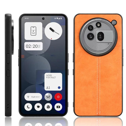 Cow Pattern Sewing Back Cover Phone Case, For Nothing Phone 3a Lite, For Nothing Phone 3a, For Nothing Phone 3a Pro, For Nothing CMF Phone 1, For Nothing Phone 2a, For Nothing Phone 2